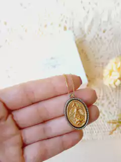 COLAR MEDALHA ARCANJO MIGUEL - Cordão de Luz Joias Finas