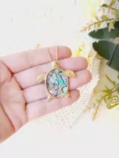 COLAR TARTARUGA FACETADA na internet