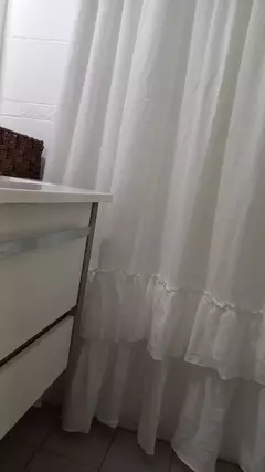 Cortina de Baño Rosa