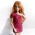Vestido ombro só rosa com brilho - comprar online