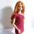 Vestido ombro só rosa com brilho na internet