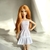 Vestido tomara que caia curto branco