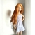 Vestido tomara que caia curto branco - comprar online