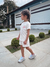 Conjunto Jd off white feminino TAM 2,4 e 8