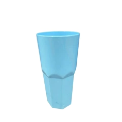 Vaso Facetado color (30 U) - comprar online