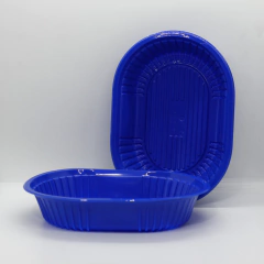 Bandeja PP Azul 105 (600 U) - Cemave Descartables SRL