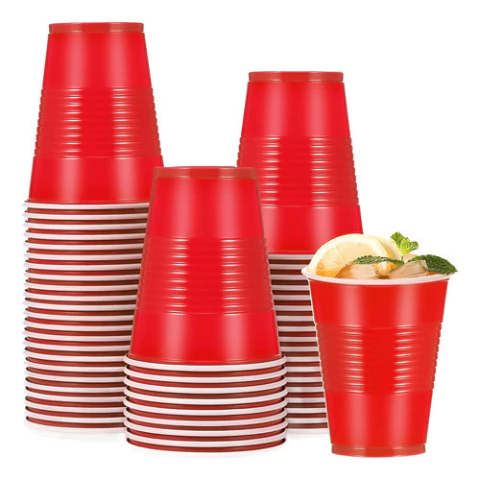 Vaso Americano 500 cc Rojo (1440 U)