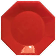 Plato Octogonal 23 PP (100 un) - tienda online