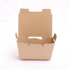 Cajita Delivery Biodegradable con Tapa (150 un)