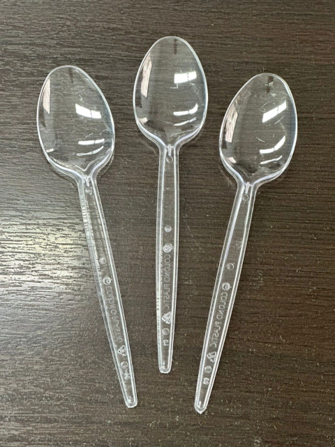 Cuchara Sopera / Postre Cristal (1000 U)