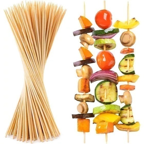 Palito Brochette 25 cm (100 U)