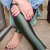 calça legging sem detalhes verde militar estilosa