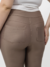 Calça prada avelã com alta compressão