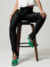 Calça prada Barbara bico na frente diferente chic ziper desejada legging