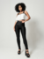 calça legging luxo preta arrumada confortável