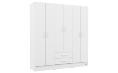 Placard 6 Puertas Blanco PROMO - tienda online