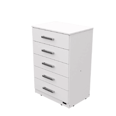 Chifonier 5 Cajones Blanco - comprar online
