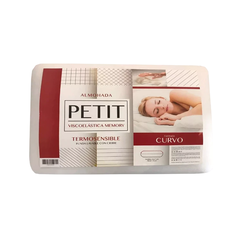 Almohada Viscoelástica con Memoria Fiberball Petit Curvo. - comprar online