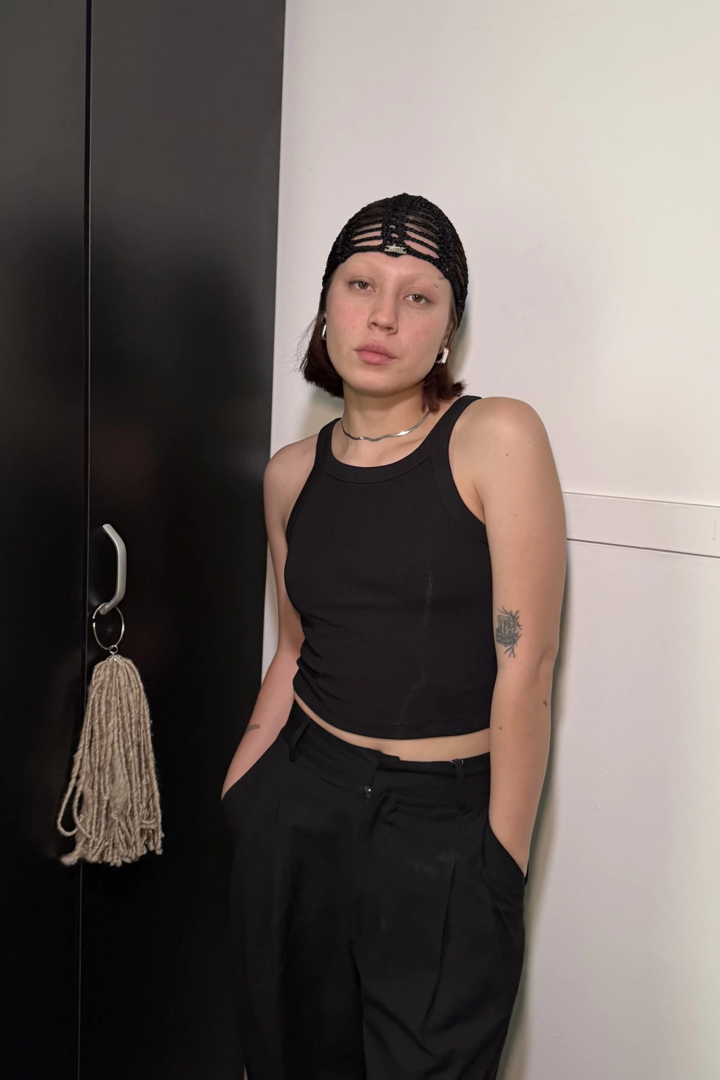 Musculosa crop rib