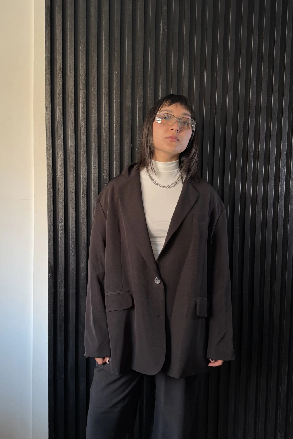 Blazer Oversize Negro