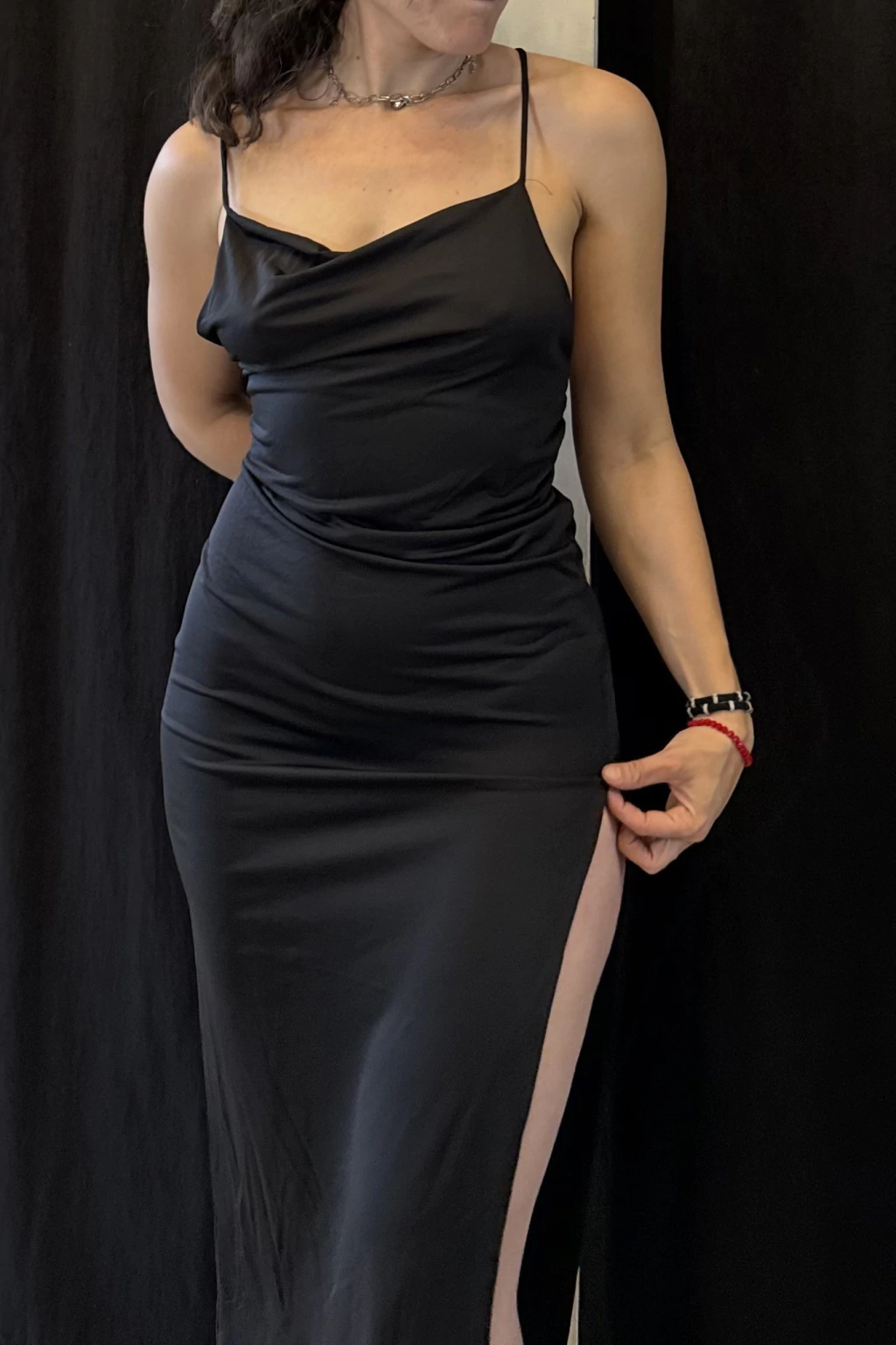 Vestido espalda cruzada