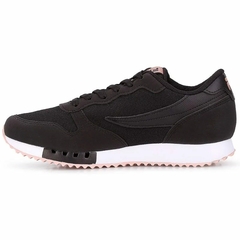 ZAPATILLA FILA EURO JOGGER SPORT MUJER NEGRO/ROSA (51U335X-3941) - comprar online