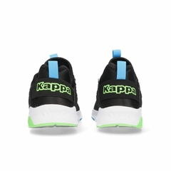 ZAPATILLAS LOGO SANPUERTO EL KID BLACK/BLUE LT KAPPA (K536153ZW-K902A) - Mundo Sport