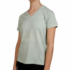 REMERA LOGO CABOU GREEN OPALE WMNS KAPPA promo (K2303H0P0-K269)