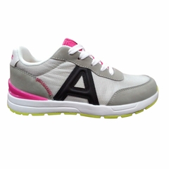 ZAPATILLAS LOS ANGELES II 31-36 GRIS/ROSA ADDNICE (LAII3136GR)