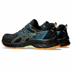 ZAPATILLA ASICS GEL-VENTURE 9 M NEGRO/VERDE (1011B486-009) en internet