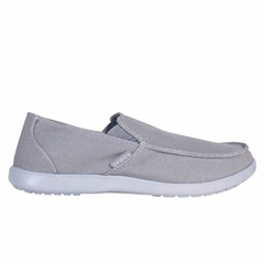 CROCS SANTA CRUZ CLEAN CUT LOAFER SMOKE-LIGHT GREY (C202972-07Z)