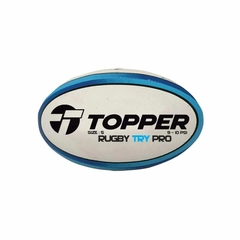 PELOTA TRY PRO - RUGBY Blanco TOPPER promo (173128)