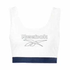 TOP RIE COTTON BRALETTE - WHITE WOMEN REEBOK promo (II3425) en internet