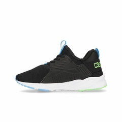 ZAPATILLAS LOGO SANPUERTO EL KID BLACK/BLUE LT KAPPA (K536153ZW-K902A) - comprar online