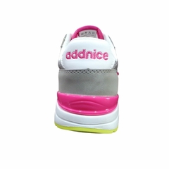 Imagen de ZAPATILLAS LOS ANGELES II 31-36 GRIS/ROSA ADDNICE (LAII3136GR)