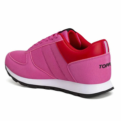 ZAPATILLA T.350 MESH ROSA/ROJO/NEGRO TOPPER promo (26882) - comprar online