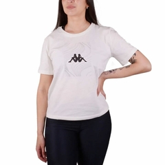 REMERA LOGO EVAI T-SHIRT BRIGHT WHITE WMNS KAPPA promo (K2351Q5HW-KUZ9)