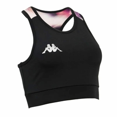 TOP KOMBAT AVRA TOP BLACK GRAPHIC WOMEN KAPPA (K2341Q41W-KG17) - comprar online