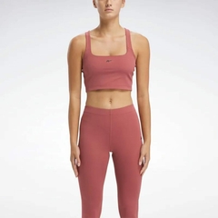 TOP YOGA PEACHED BRA TOP ROSE WOMEN REEBOK promo (IM4055) - comprar online