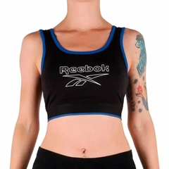 TOP RIE COTTON BRALETTE - BLACK WOMEN REEBOK promo (IM1800)