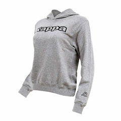 BUZO LOGO ELISA HOODIE GREY LT MELANGE WMNS KAPPA promo (K2381U6EW-K08Y)