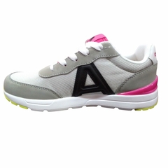 ZAPATILLAS LOS ANGELES II 31-36 GRIS/ROSA ADDNICE (LAII3136GR) - comprar online