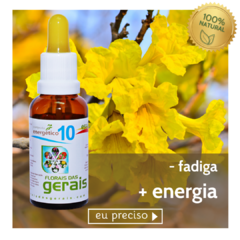 Composto Floral N°10 Energético 30ml - revenda - comprar online
