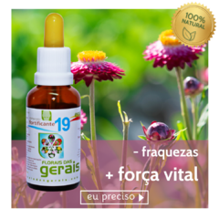 Composto Floral N°19 Fortificante 30ml - revenda - comprar online