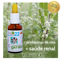 Composto Floral N°22 Ativador Renal 30ml - revenda - comprar online