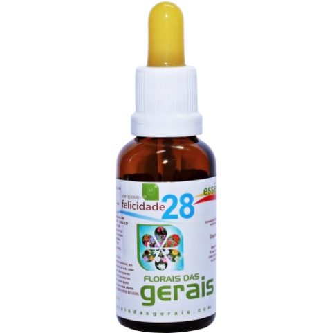 Composto Floral N°28 Felicidade 30ml