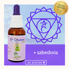 Composto Floral 5º Chakra Laríngeo 30ml - revenda - comprar online
