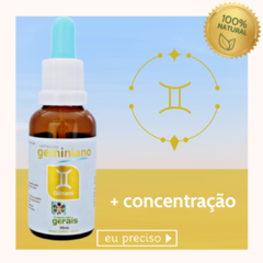 Composto Floral Astrológico Geminiano 30ml - revenda - comprar online