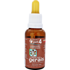 Composto Floral Pet 4 Lambedura / Coprofagia 30ml