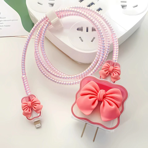 Funda Cargador Apple + Comecable + Cobertor Cable - comprar online